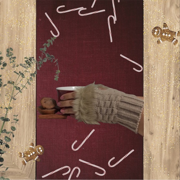 Parkview LA Accessories - 🆕Fingerless Gloves🎁Faux Fur Trim Knit ❄️